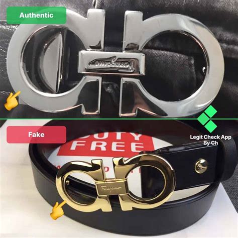 are silver ferragamo belts fake|ferragamo belt real or fake.